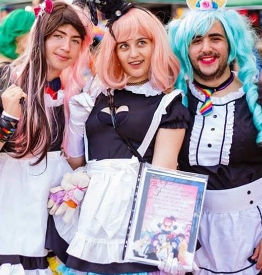 Maid cafe pop-up event in Israel - נציגות באייקון 2017 | מייד קפה באירוע נציגות באייקון 2017